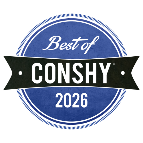 Best of Conshy 2026 award badge